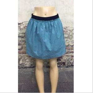 Banana Republic Blue Purple Elastic Waist Stretch